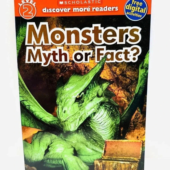 Scholastic Other - Monsters Myth or Fact? Discover More Readers Paperback by Thea  Feldon Brand New